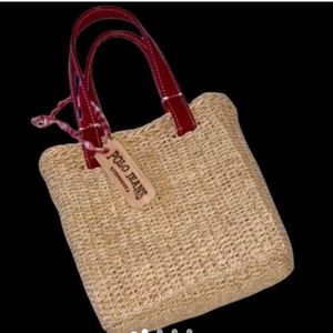 Polo Wicker Handbag